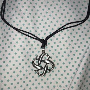 Dolphin Pendant Adjustable Necklace